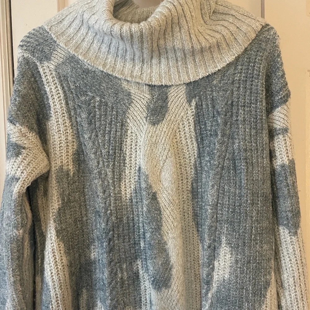 Cozy PILCRO Anthropologie Small Cowl Neck Knit Sweater - Soft Girl Aesthetic - Picture 5 of 7